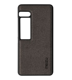 Силикон Textile Meizu Pro 7 (Чёрный)