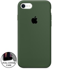 Силикон Original Round Case Apple iPhone 7 / 8 (03) Dark Olive