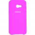 Силиконовый чехол Original Case Samsung Galaxy A7 (2017) A720 (Розовый)