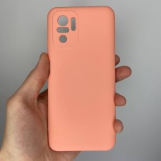 Силикон Original 360 ShutCam Case Xiaomi Redmi Note 10 / Note 10S (Лавандовый)