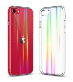 Силикон 3D Gradient Case Apple iPhone 7 / 8 / SE (2020) (Прозрачный)
