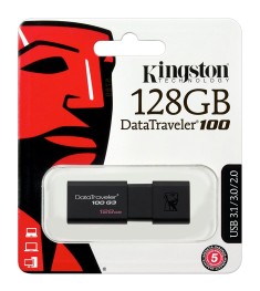 USB 3.0 флеш-накопитель Kingston DT100 G3 128Gb