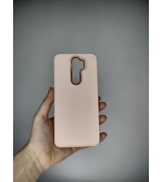 Накладка Metal Camera Xiaomi Redmi Note 8 Pro (Персиковый)