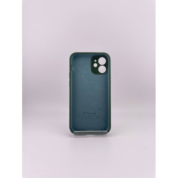 Силикон Original RoundCam Case Apple iPhone 12 Mini (73) Forest Green