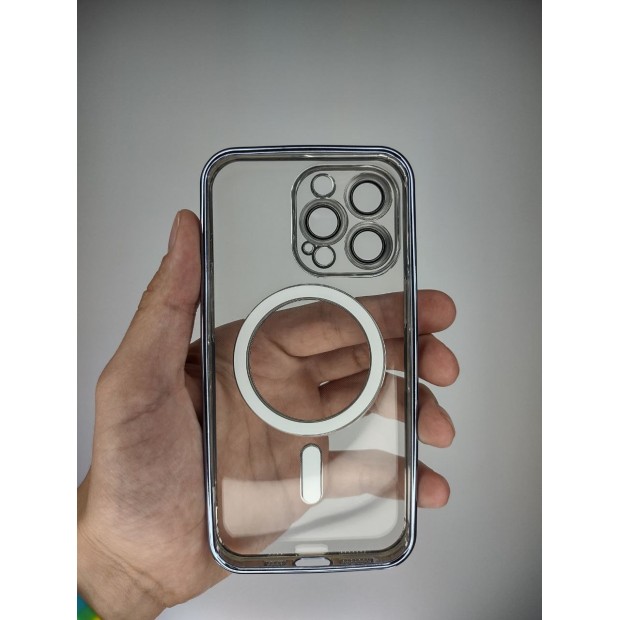 Чехол UMKU Shining with MagSafe Apple iPhone 13 Pro (Sierra Blue)
