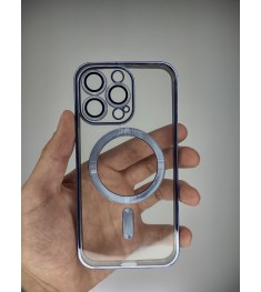 Чехол UMKU Shining with MagSafe Apple iPhone 13 Pro (Sierra Blue)