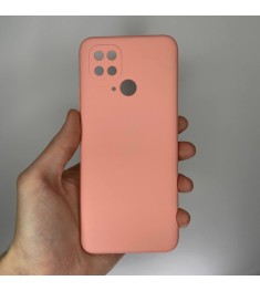 Силикон Original 360 ShutCam Case Xiaomi Redmi 10C (Персиковый)
