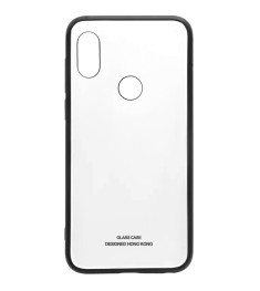 Накладка Glass Case Xiaomi Redmi Note 6 / Note 6 Pro (белый)