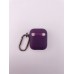 Чехол для наушников Full Silicone Case with Microfiber Apple AirPods (72) Eggplant