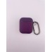 Чехол для наушников Full Silicone Case with Microfiber Apple AirPods (72) Eggplant