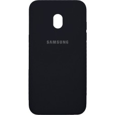 Силиконовый чехол Original Case Samsung Galaxy J7 (2015) J700 (Тёмно-зелёный)