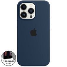 Силикон Original Round Case Apple iPhone 13 Pro (09) Midnight Blue