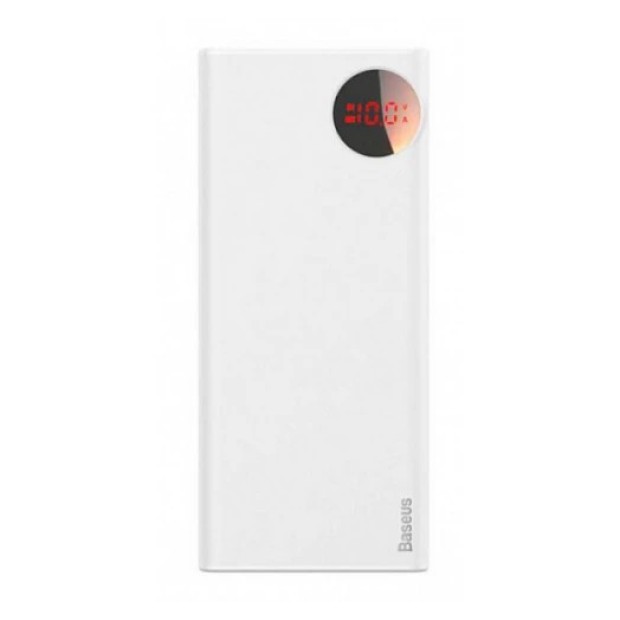 PowerBank Baseus Mulight QC3.0 PD3.0 20000mAh 18W (White)