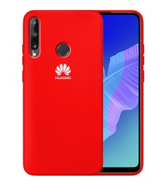 Силикон Original 360 Case Logo Huawei P40 Lite E (Красный)