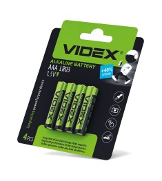 Батарейка Videx AAA LR3