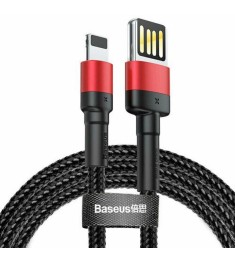 USB-кабель Baseus Cafule Special Edition 2.4A (1m) (Lightning) (Чёрный/Красный) ..