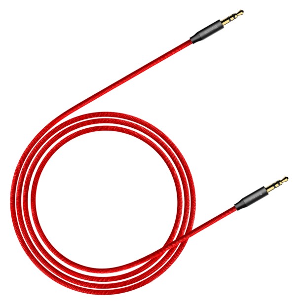 Кабель AUX Baseus Yiven Audio Cable M30 3.5 / 3.5mm 1m (Красный)