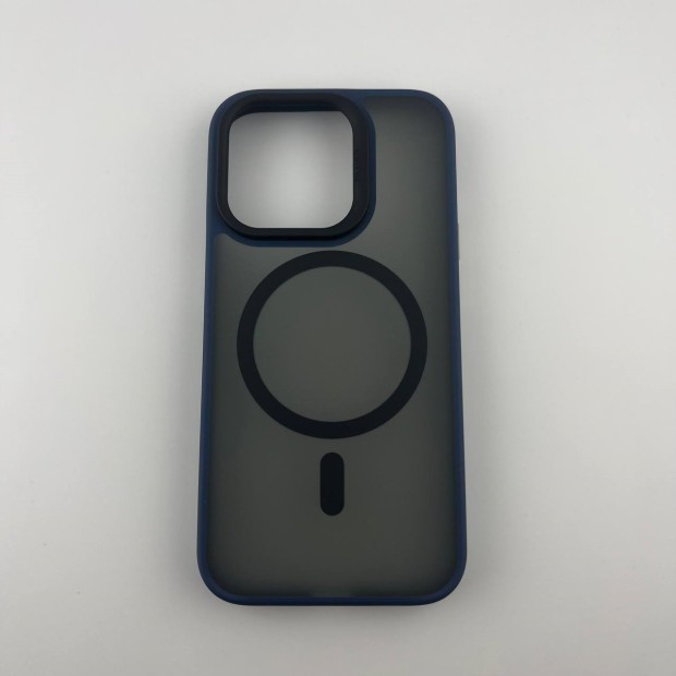 Накладка Blueo Skin Friendly Frosted Anti-Drop Apple iPhone 15 Pro (Dark Blue)