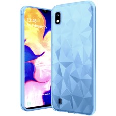 Силиконовый чехол Prism Case Samsung Galaxy A10 (2019) (Синий)