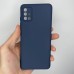 Силикон Original 360 ShutCam Case Samsung Galaxy A51 (2020) (Тёмно-синий)