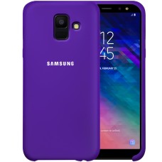 Силикон Original Case HQ Samsung Galaxy A6 (2018) A600 (Фиолетовый)