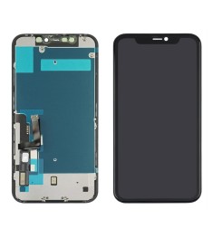 Дисплей для Apple iPhone 11 с чёрным тачскрином Original (переклееное стекло)