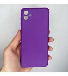 Силикон Original 360 ShutCam Case Samsung Galaxy A04 (2022) (Фиолетовый)