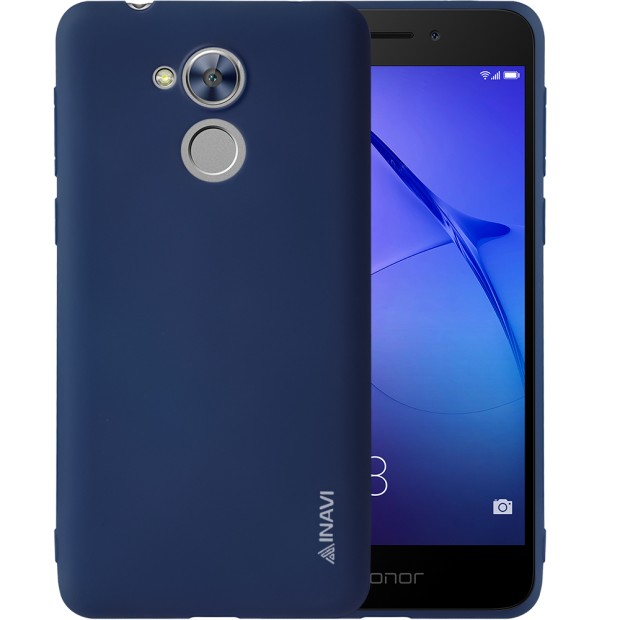 Чехол Силикон iNavi Color для Huawei Honor 6a (темно-синий)