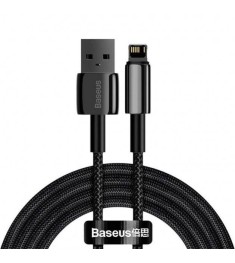 USB-кабель Baseus Tungsten Gold 2.4A (2m) (Lightning) (Чёрный) CALWJ-A01
