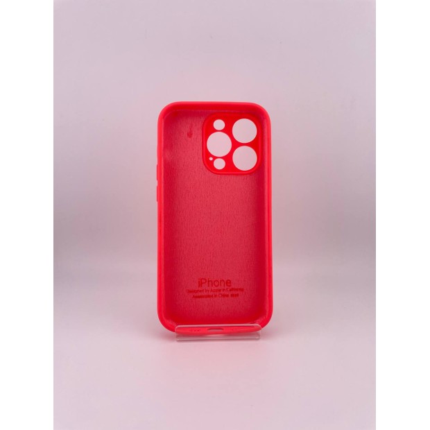Силикон Original RoundCam Case Apple iPhone 14 Pro (84) Pink Citrus