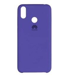 Силикон Original Round Case Logo Huawei P Smart Plus (Фиолетовый)