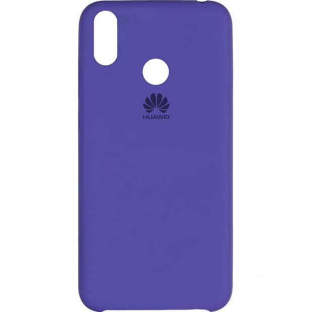 Силикон Original Round Case Logo Huawei P Smart Plus (Фиолетовый)