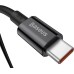 USB-кабель Baseus Superior 100W (1m) (Type-C) (Чёрный) CATYS-B01
