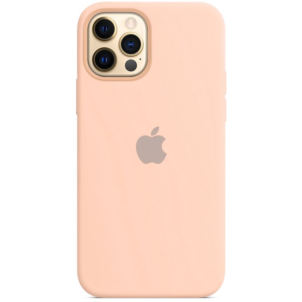 Чохол Silicone Case Apple iPhone 12 Pro Max (Pink Sand)