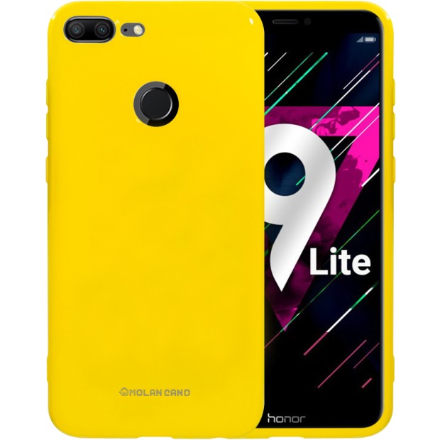 Силиконовый чехол Molan Shining Huawei Honor 9 Lite (Жёлтый)