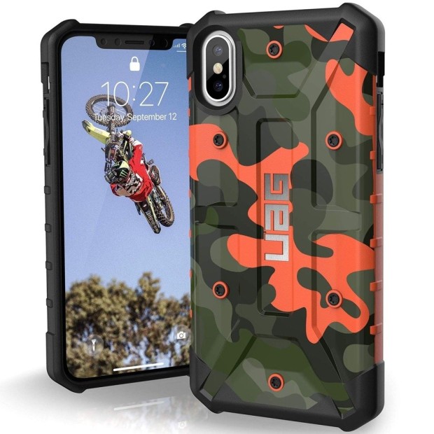 Чехол Armor UAG Сamouflage Case Apple iPhone X / XS (Оранжевый)