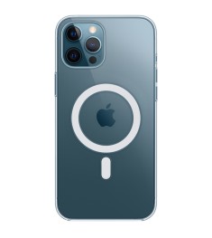 Чехол Clear Case with MagSafe Apple iPhone 12 Pro Max (Прозрачный)