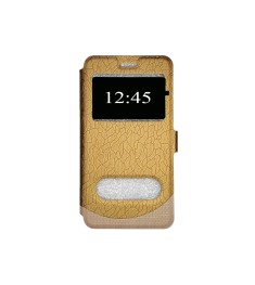 Чехол-книжка Wave Cover Samsung Galaxy J3 (2016) J320 (золотой)