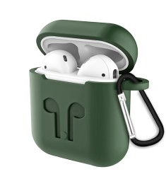 Футляр для наушников Full Silicone Case Apple AirPods (03) Dark Olive