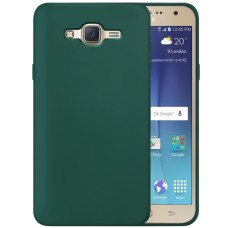 Силикон Original 360 Case Samsung Galaxy J7 J700 (Тёмно-зелёный)