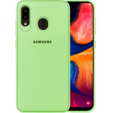 Силиконовый чехол Junket Case Samsung Galaxy A20 / A30 (2019) (Зелёный)