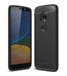 Силикон Polished Carbon Motorola E5 (Чёрный)