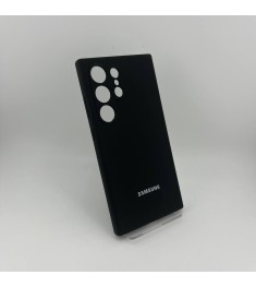 Чехол Silicone Case Samsung Galaxy S24 Ultra (Чёрный)