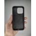 Силикон Original Round Case Apple iPhone 15 Pro (07) Black