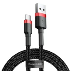 USB-кабель Baseus Cafule Special Edition 2A (3m) (Type-C) (Чёрный) CATKLF-U91