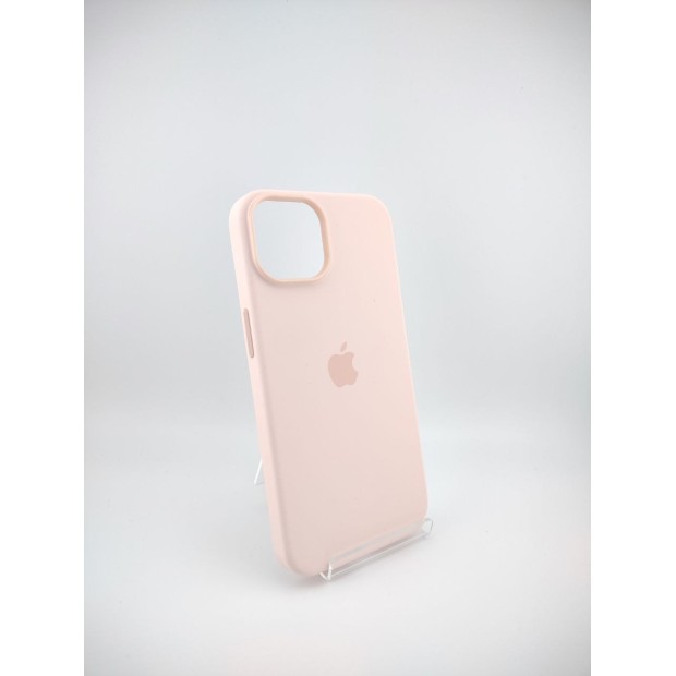 Чехол Silicone Case with MagSafe Apple iPhone 14 (Chalk Pink)