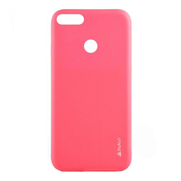 Силиконовый чехол iNavi Color Xiaomi Mi8 Lite (Розовый)