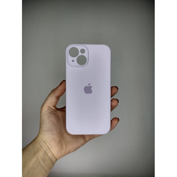 Силикон Original RoundCam Case Apple iPhone 14 (43) Glycine