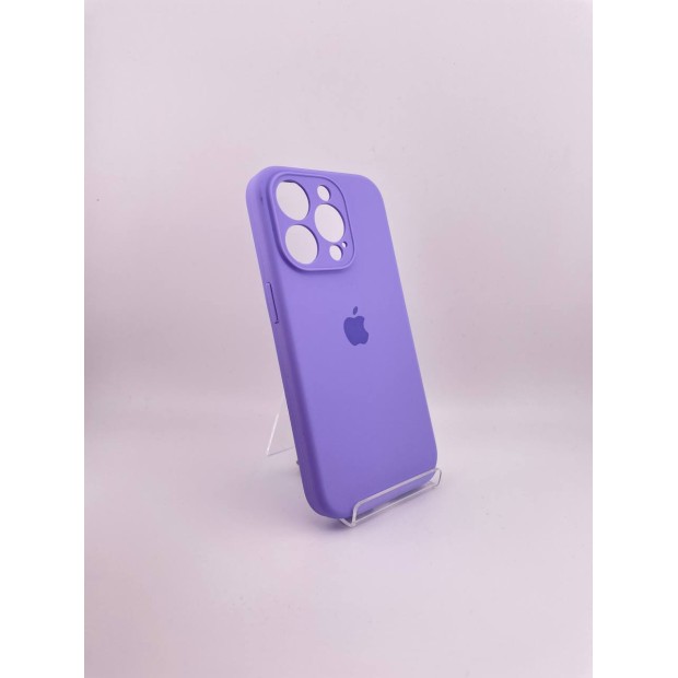 Силикон Original RoundCam Case Apple iPhone 15 Pro (43) Glycine