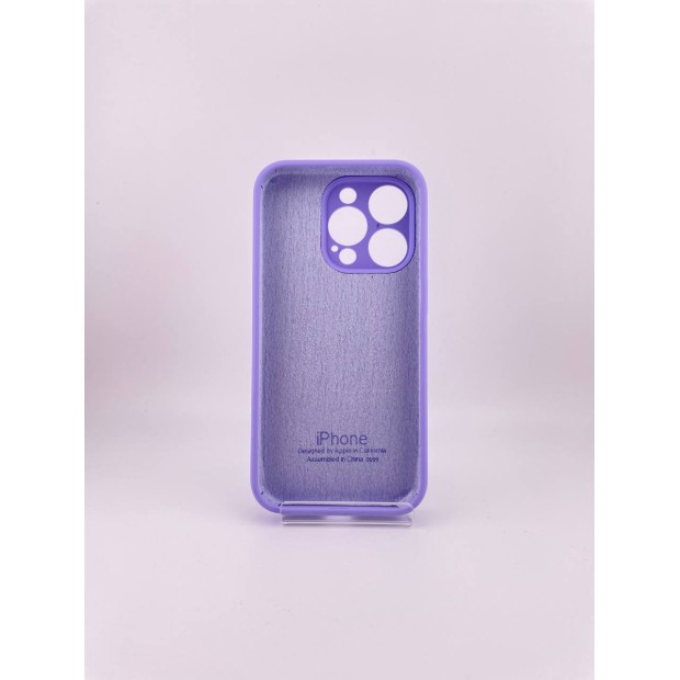 Силикон Original RoundCam Case Apple iPhone 15 Pro (43) Glycine